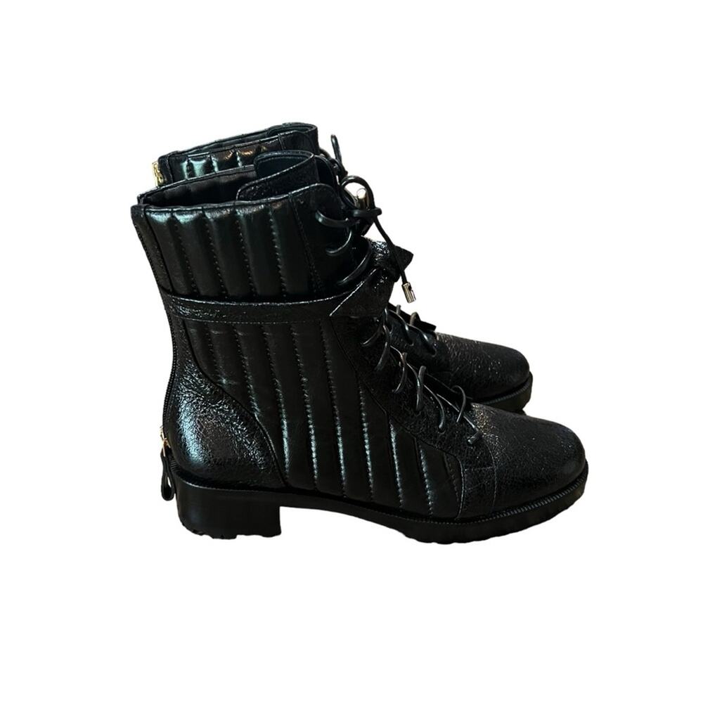 Alexandre Birman Women's Quilted Clarita Combat Boots  NEW EU 36.5 US 6.5